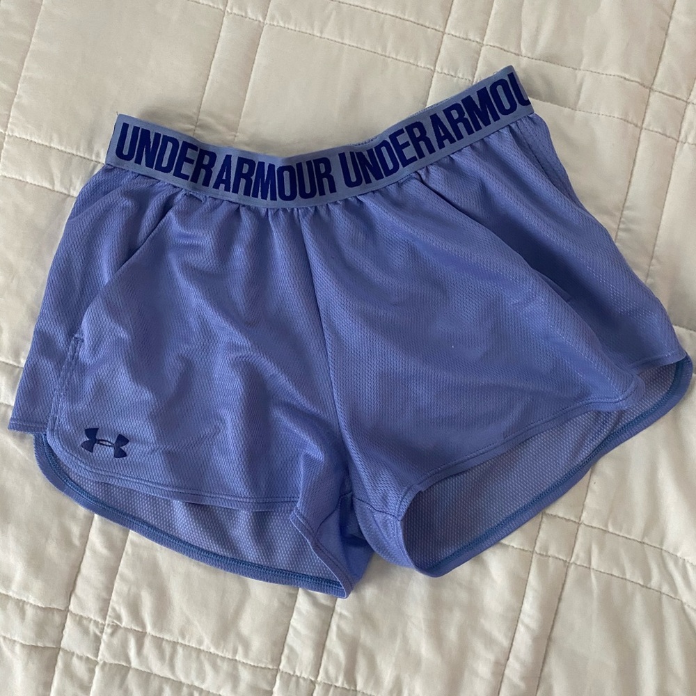 Like New Under Armour shorts (blue purple, size s)